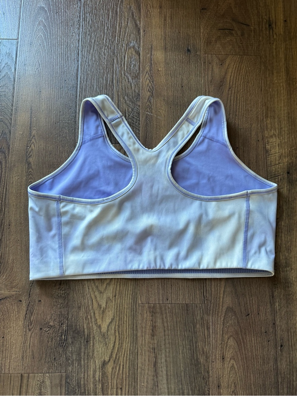 Nike Lavender Purple Tie Dye Racerback Sports Bra - Picture 2 of 2